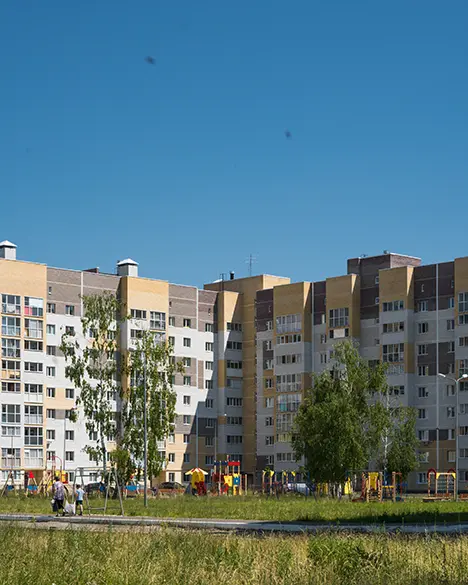 Остекление жилого дома по улице Сайдашева